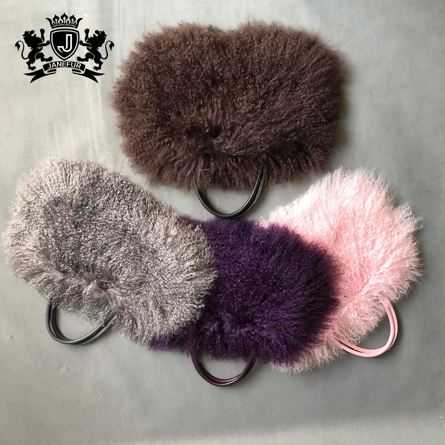 10 Colors 100% Real Sheep Fur Women's Shoulder Bag Mongolian Lamb Fur Bag Fashion Genuine Fur Women's Large Capacity Bag Ladies Luxury Apparel Accessories