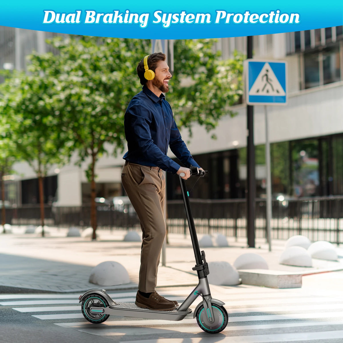 BEST PRICE  D8 PRO UL2272 Foldable Electric Scooter 8.5 Tire Electronic Bluetooth APP Control Headlight Led Lights Powerful Lithium Battery Adults Women Men Professional Electric Scooter