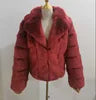 8 Colors S-6XL Plus Size Women's Winter Warm Artificial Fur Top Cropped Bubble Women Coat Jacket Cool Street Outerwear Luxury Female Mink Hair Warm Fur Coats Women Winter Apparel Supplies