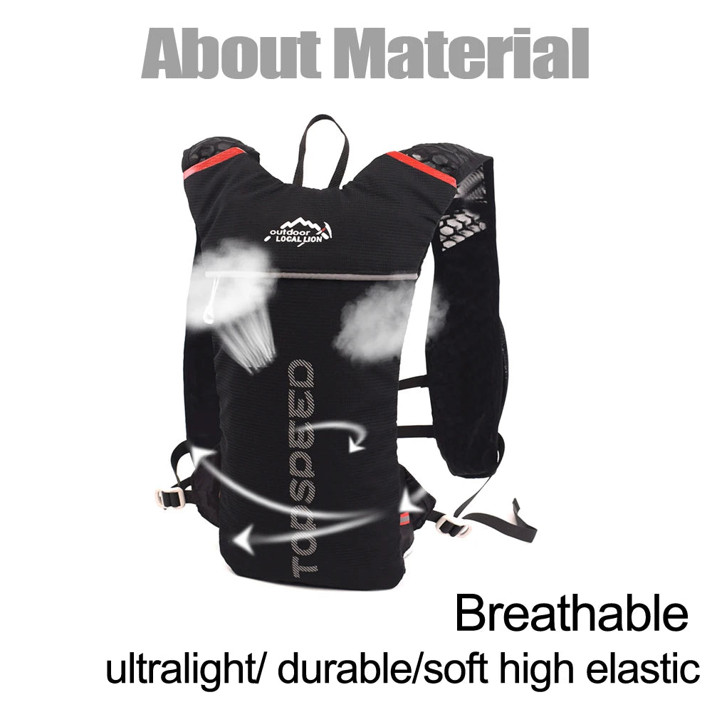 Cycling Backpack Breathable Sport Riding MTB Hydration Backpack Ultralight 2L Bike Bicycle Backpack option 2L Water Bag