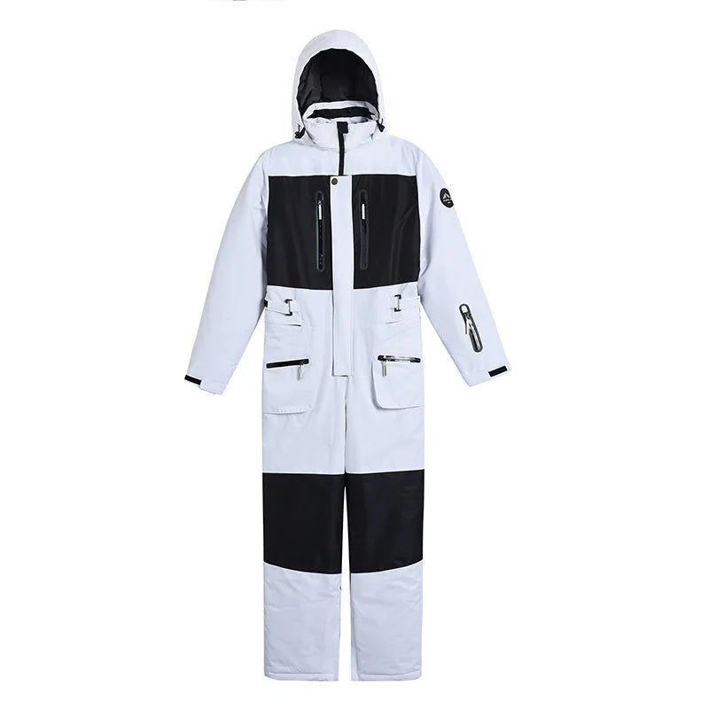 NEW Arrivals 8 Colors  Winter Outdoor Windproof Waterproof Warm Snowboard Double-Board Women Men's One-piece Ski Suit Ski Jacket Ski Pants Jumpsuit Snowmobile Ski Center Suit Winter Sports Apparel Clothing Supplies