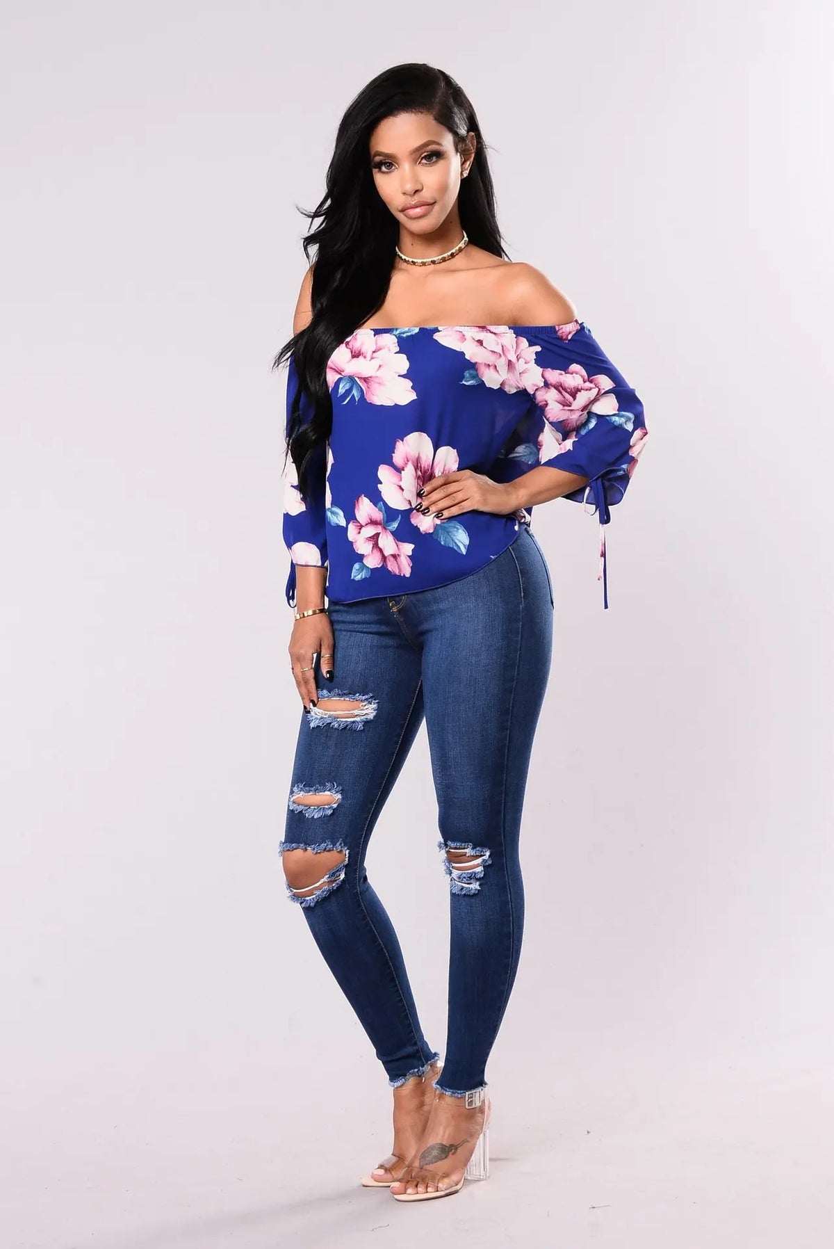 S-3XL Plus Size 3 Colors New Women Autumn Spring Summer New Streetwear Fashion Explosive European and American Elastic Hole Slim Leggings Women's Jeans Denim Ripped Pants Casual Clothing Supplies