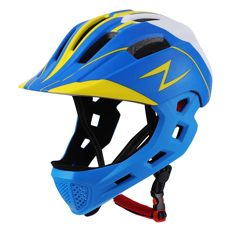 Children Kids Protective Helmets with USB Light & LED Scooters with Skateboards Set Bikes