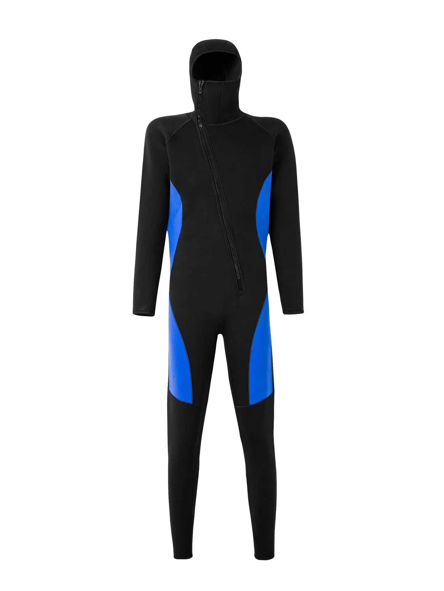 5MM Neoprene NEW Arrivals High Quality Waterproof Diving Scuba Underwater Fishing Wetsuit Jumpsuit for Women Men Cold-Proof Warm Front Open Zipper Snorkeling Adults Water Sports Clothing Supplies