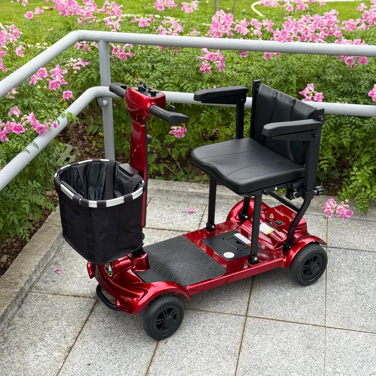 New Disabled 4 Wheels Electric Mobility Scooter Travel Mobility Scooter Handicapped Electric Power Scooter for Elderly