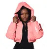 NEW Arrivals S-XL 8 Colors Female Winter Down Coat PU Leather Quilted Parkas Mid-Long Puffer Bomber Cropped Bubble Coats Warm Out Wear Windproof Jackets Women Winter Apparel Supplies
