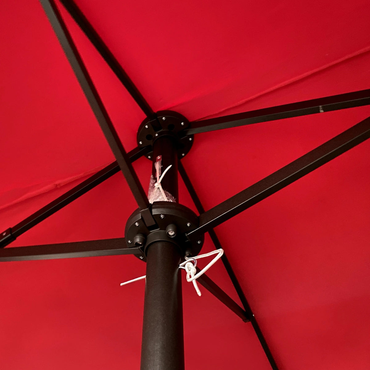 Villa Home Outdoor Large Double Canopy Patio Swimming Pool Beach Umbrella for Long Table Garden Camping Sunshade Double-Sided Rectangular Sun Protection Luxury Beach Umbrella