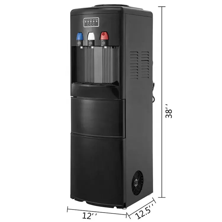 NEW Arrivals Home Office Drinkware Genuine Clear Ice Ball Cubes Maker Machine Electric Hot Cold Automatic Standing Dispenser