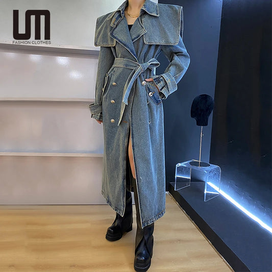 NEW Arrivals Top Quality Casual Women Fashion Streetwear Long Sleeve Jeans Denim Jacket Coats Ladies C asual Clothing Supplies