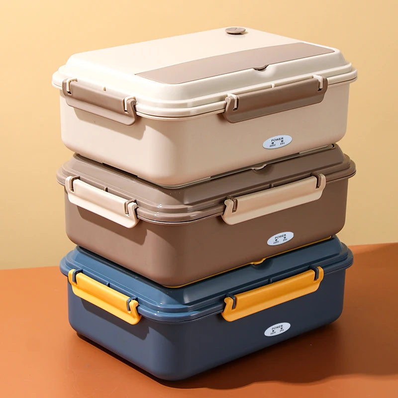 Outdoor Travel Camping Beach Office Students Electric Heating Lunch Dinner Box 304 Stainless Steel Inner Liner - Constant Temperature Lunch Box for Portable Food Heating Storage