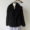 NEW Arrivals 8 Colors S-4XL Curly Fur Jacket Women Winter Warm Mongolian Artificial Lamb Wool Coat Short Open Front Cropped Eco- Friendly Night Clubwear Women's Faux Fur Coats Winter Autumn Apparel Supplies