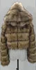 NEW Arrivals S-3XL Plus Size 15 Colors Autumn Winter Warm Faux Fur Jacket for Women's Fluffy Fur Coats Trendy Bubble Outerwear Coat Women Winter Apparel Supplies