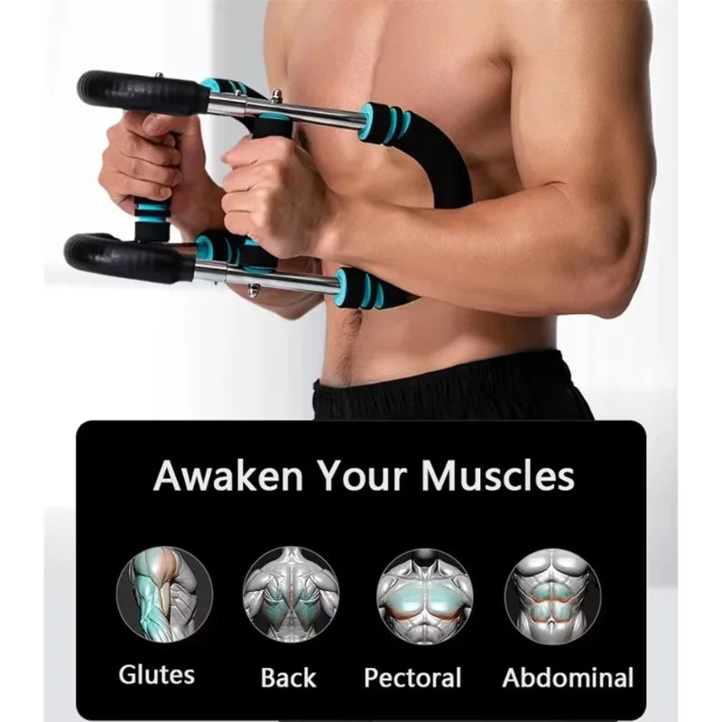 Awaken Your Muscles Adjustable Twister Arm Trainer Portable Forearm Strengthener Power Arm Exercise Equipment Home Workout Spring Strengthener Gym Fitness Accessories