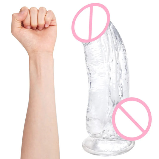 Adult 10 Inch Huge Dildo Sex Toys for Women Men Thick Large Realistic Penis Suction Cup Anal Plug for Quick Orgasm Extremely Adult Toy