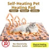 Automatic Heat Pet Mat Self-Warming Dog Cat Bed Pad 7 Colors 5 Sizes Removable Machine Washable Cover Cozy Warming Cushion All Seasons Cloth Pets Supplies