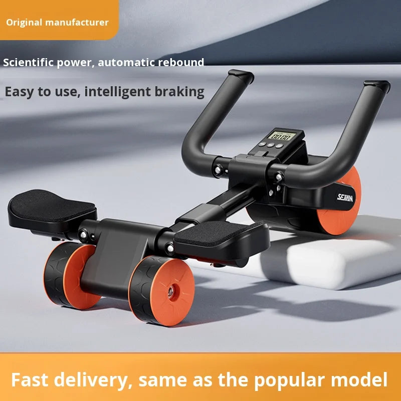 New Durable Multifunctional Home-Use ABS Abdominal Wheel Unisex Fitness Equipment Elbow Support Curling Exercise Home Gym Accessories Sports Supplies