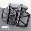 Titanium Alloy Axle 7 Colors  BMX Road  Mountain Bike Pedals Aluminum Alloy Three Bearings Titanium Alloy High-Strength Oversized Anti-Slip Treads Steel Spindle Bicycle Parts Accessories