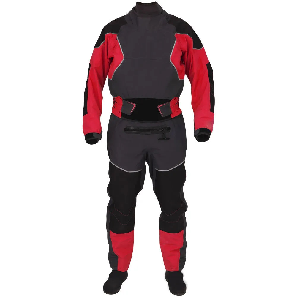 NEW  3-Layer Dry Suit Waterproof Breathable Free Diving Dry Suit for Outdoor Kayak Canoe Professional Training Men Water Sports Apparel Suits