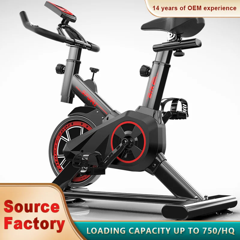 NEW Arrivals Home Gym Professional Exercise Bike  Fitness Gym Indoor  Equipment Home Spinning Bicicleta Bike for Body Building Training Workout Accessories Women Men Sport Supplies