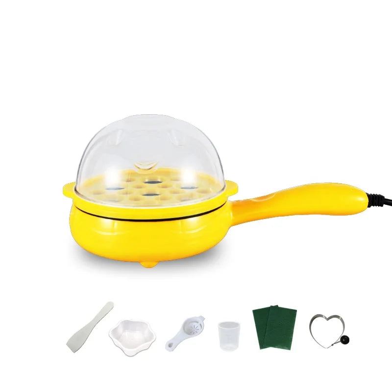 NEW Arrivals 220V Electric Multifunctional Egg Steak Frying Plate Machine  3 Color Available Crepe Breakfast Maker Machine EU/AU/UK Plug