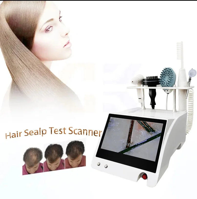 HOT SALE Professional Hair Scalp Treatment Machine for Salon Hair Loss Prevention Generator Hair Repairing CE Certified 30W FF CK-501 Women Men Hair Care Supplies