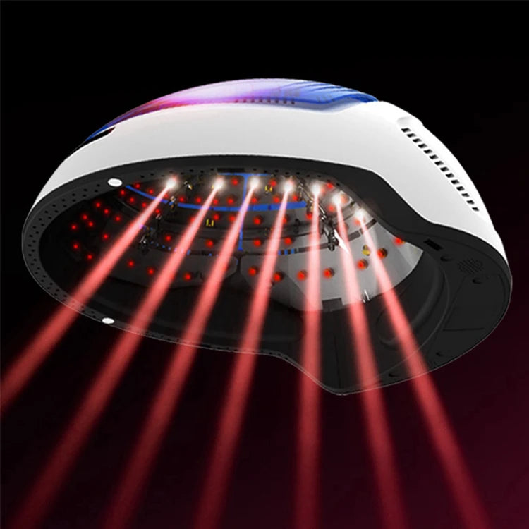 NEW 650nm Medical Laser Hair Growth USB Helmet 80 Diodes Anti Hair Loss Device for Androgenetic Alopecia Home Salon Hair Regrowth Baldness Treatment Phototherapy for Men Women Hair Care Supplies