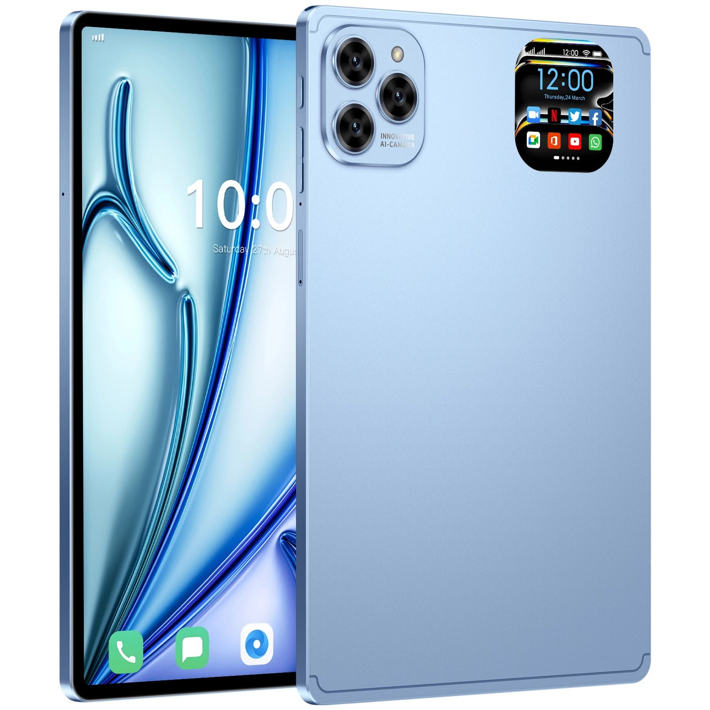 NEW Design Pad 16 PRO 16GB+1TB 5G Smart Tablet 10.1 Inch High Resolution Capacitive Touch Screen 10000mAh Battery