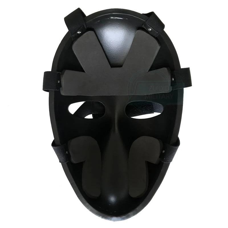 Bulletproof Mask Aramid NINJA Full Facial Cover For Police and Military Tactical Ballistic Face Shield