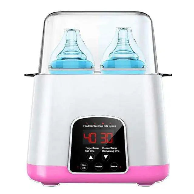 2-in-1 Electric Milk Sterilizer & Baby Bottle Warmer Automatic Intelligent Thermostat & LED Disinfection Sterilizer Smart Home Babies Hygiene Accessories Baby Health Care Supplies
