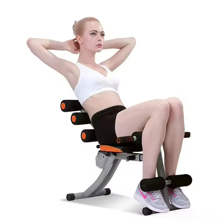 NEW Home Gym Height Adjustable AB Trainer Whole Body Workout Machine with Waist Cruncher Core Foldable Fitness Equipment for Home Use