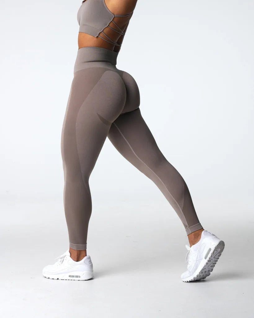 8 Colors Women's Sexy  Gym Compression Leggings Breathable High Waist Yoga Pants Customizable Women's Yoga Tight Leggings Sports Apparel Clothing Accessories