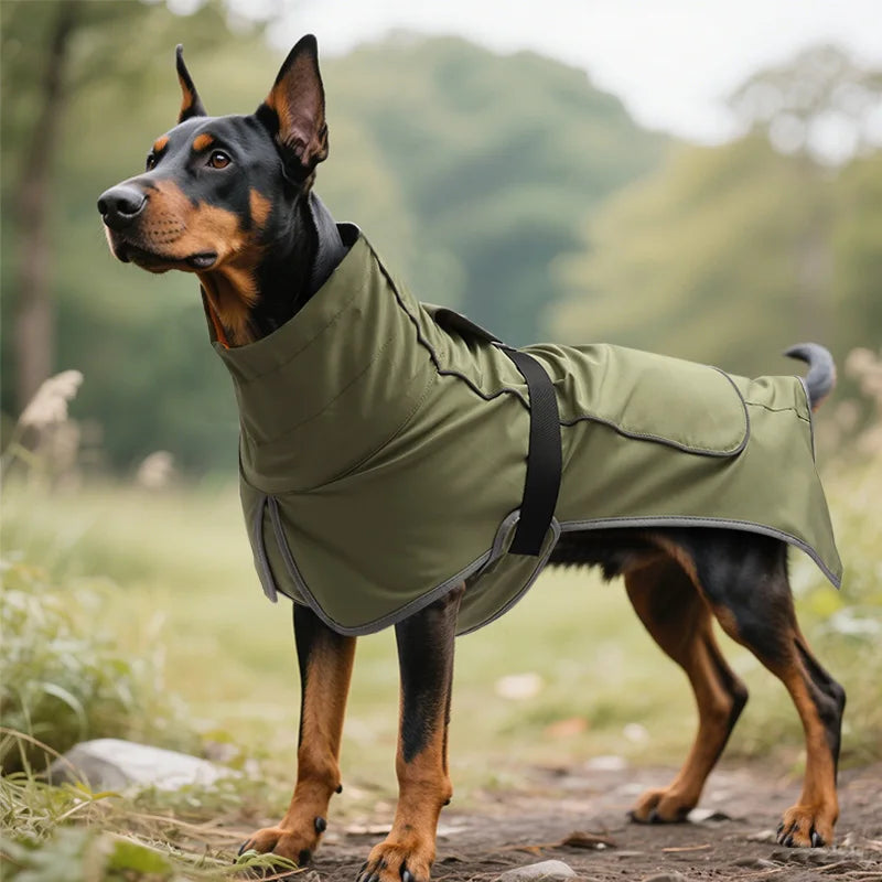 S-3XL Plus Size Dogs  Jacket Waterproof Reflective Eco-Friendly Breathable Coat Luxury Design Cat Vest Pet Clothes