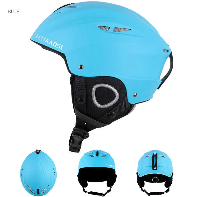 CE Certification PC+EPS Adult Teenager Ski Helmet Men Women Skating Skateboard Helmet Snowboard Snow Sports Helmets
