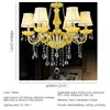 Home Villa Living Room 6/8/15/18 Lights Maria Theresa European Luxurious Crystal Pendent Lamps Yellow Candle Lamp Warm Art Decor Living Room Bedroom Restaurant Hotel Villa Chandelier