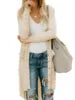 8 Colors S-2XL Women's Top Quality Long Sweater Cardigan Pocket Knitting V-Neck Winter Warm Outerwear Sweater With Pockets  Long Jackets Ladies Casual Clothing Supplies