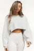 12 Colors Women's Custom Long Sleeve Silicon Top Fleece Cut Sweatshirt Jumper for Spring Winter Puff Printing Streetwear Sports Clothing Accessories