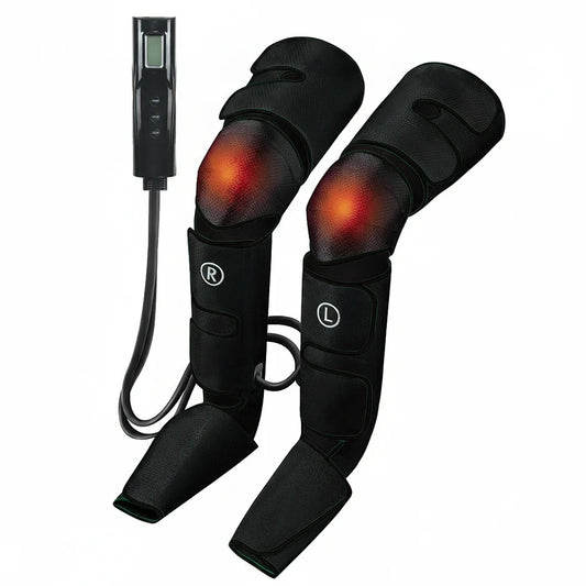 Hot Sale Air Compression Leg Foot Blood Therapy Boots Blood Circulator Massager Leg Air Massager  Relaxation Arthritis Pain Relief Health Care Supplies