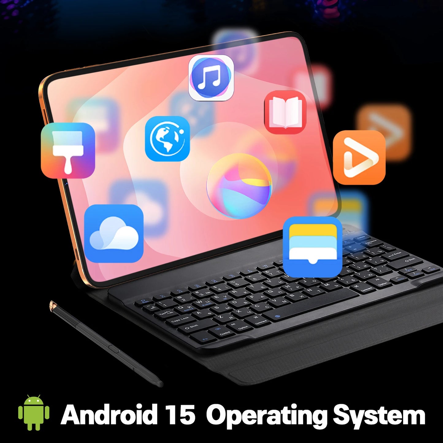New 16G+1TB S26 5G Dual SIM Tablet PC Fast Big Screen Android 15 WI-FI Global CDMA LTE Octa Core Multi-Languages Support