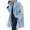 Just Arrived 8 Colors S-5XL Plus Size Women Winter Warm Loose Casual Coats Autumn Single Breasted Windbreakers Jackets Women Solid Long Sleeve Office Ladies Outerwear Luxury Tops