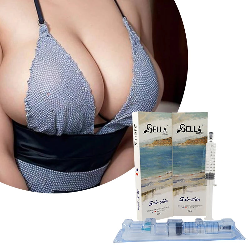 10ml NEW Bella HA Sub-Skin 10ml Injectable HA Gel Pure Hyaluronic Acid Anti-Wrinkle Whitening Dermal Filler Firming for Breast Buttock Penis Enhancement Gel Filler Injection for Women and Men