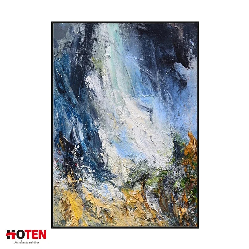100% Pure Hand-Painted Oil Paints Villa Home Living Room Wall Art Creative Decoration Large Original Handmade Abstract Frameless Oil Canvas Paints Unique Seascape Artwork Home Gallery Wall Decorations