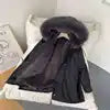 NEW Arrivals 10 Colors M-3XL Chic Winter Ladies Coat Warm Long Waterproof with Faux Fur Liner and Fur Collar Snow Outerwear Jackets Women Winter Fashion Apparel Supplies