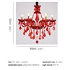 Villa Home Living Room Maria Theresa European Style Luxury K9 Crystal Pendent Lamps 6/8/15/18 Lights Red Candle Lamp Luxurious Art Decoration Living Room Restaurant  Bedroom Villa Chandelier