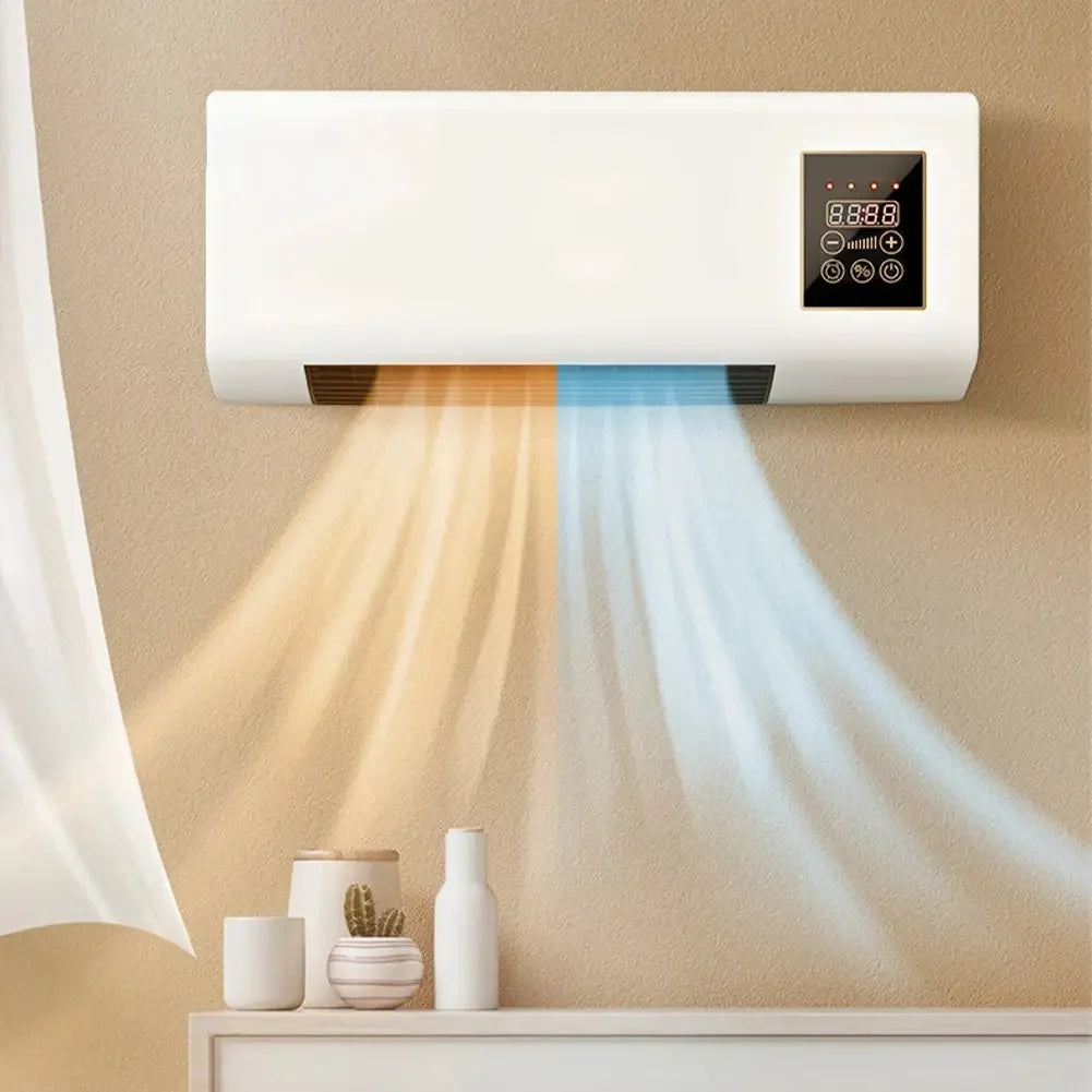 High Quality 1800W Carbon Plastic Wall Mounted Electric Heater Lighting Remote Control Waterproof Energy Efficient for Home Living Room Bedroom Office Hotels