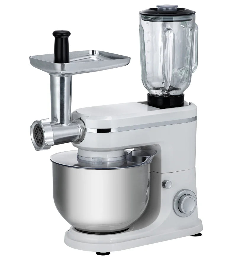 3 in 1 High Quality Kitchen Fruit Blender Meat Grinder Mixer Multi-Function Dough Cake Stand Mixer for Home Kitchenware Accessories Cooking Tools Sets Household Appliances