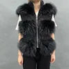 100% Natural Raccoon Fur 4 Colors Women's Winter Long Jacket Style Real Raccoon Fur Coat Plush Fashion Design Long Outerwear Fur Coat Evening Business Party Prom Celebrity Ladies Luxury Apparel Supplies