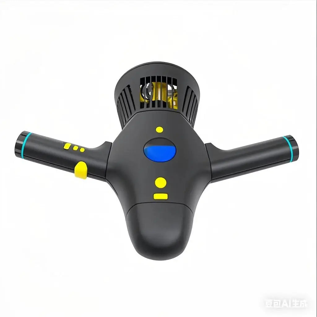 M1 Two-Way Top Quality Electric Underwater Booster Multifunctional Diving Sea Scooter 0-10km/h 6Ah Battery Scuba Snorkeling Electric Scooter Summer Water Sports Supplies