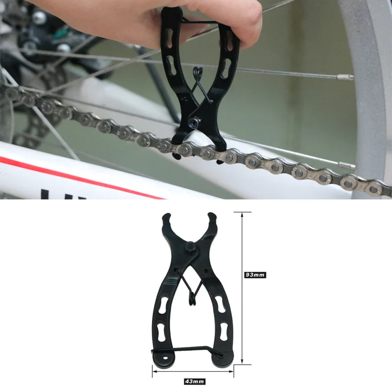 Bicycle Repair Tool Kits Mini Chain Link Pliers 6/7/8/9/10/11/12 Speed Magic Buckle Chain Breaker MTB Road Bike Accessories