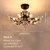 Home Living Room K9 Crystal Ceiling Light American Country LED Creativity Living Room Dining Room Bedroom Coffee Shop Clothing Store Home Lighting Supplies