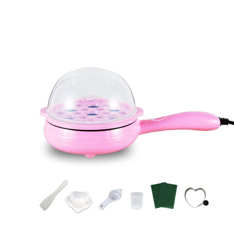 NEW Arrivals 220V Electric Multifunctional Egg Steak Frying Plate Machine  3 Color Available Crepe Breakfast Maker Machine EU/AU/UK Plug